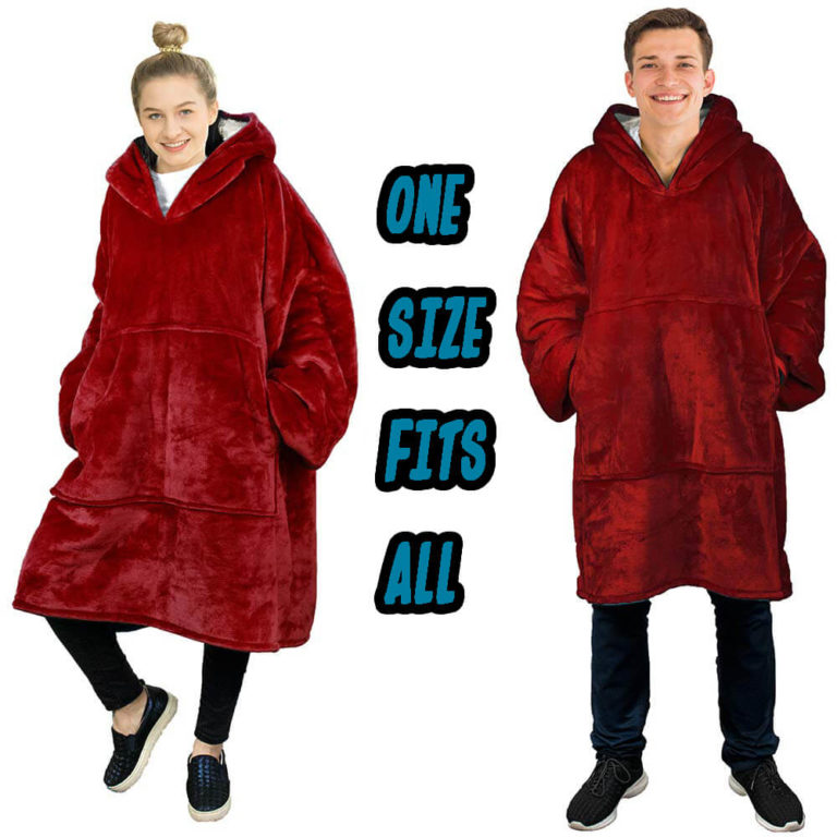 plush blanket hoodie allegro