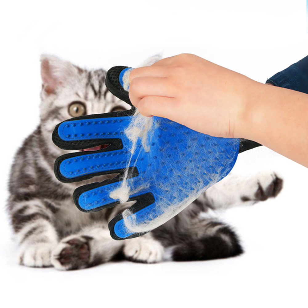 Pet Grooming & Deshedding Gloves® Best Gadget Store