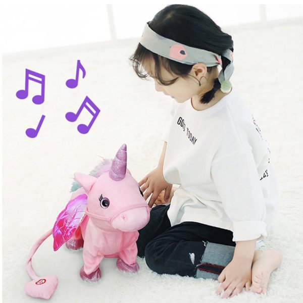 walking singing unicorn amazon