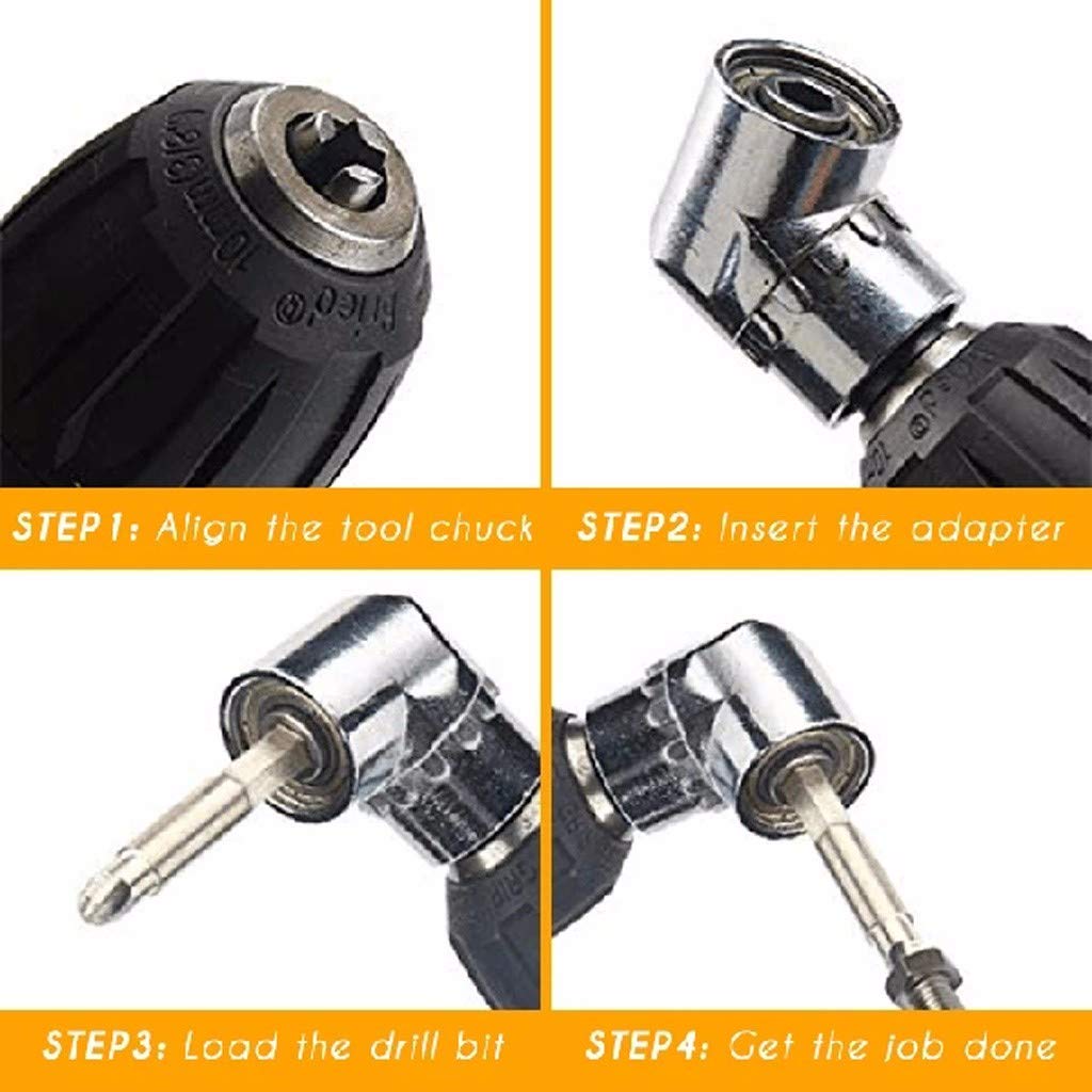 Right Angle Adapter for Drill® Best Gadget Store