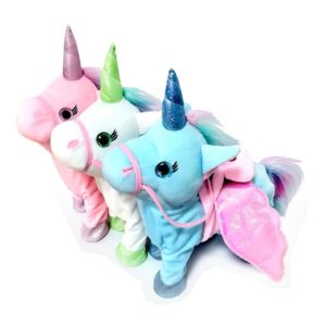 walking singing unicorn toy