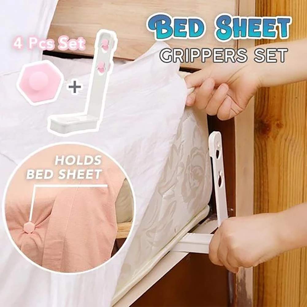 Bed Sheet Grippers Clips Set® Best Gadget Store
