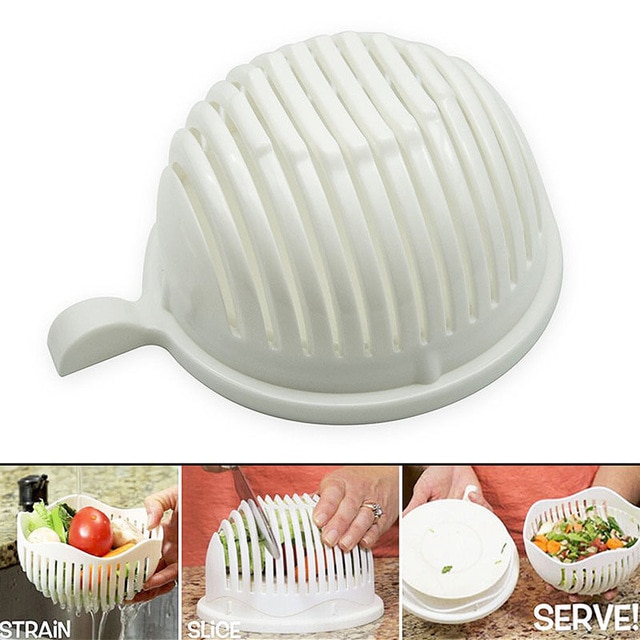 Pampered Chef Salad Cutting Bowl® – Best Gadget Store