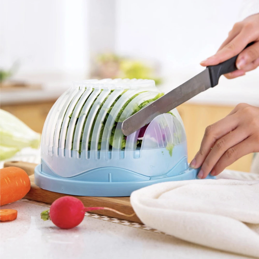 Pampered Chef's Salad Cutting Bowl 