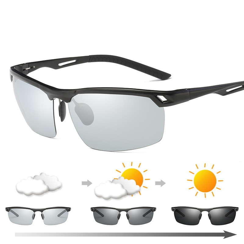 photochromic and polarized sunglasses