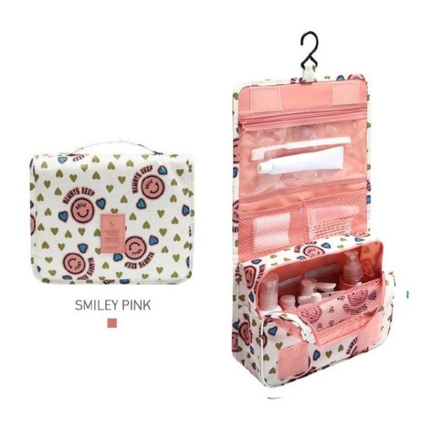 hanging makeup bag organizer