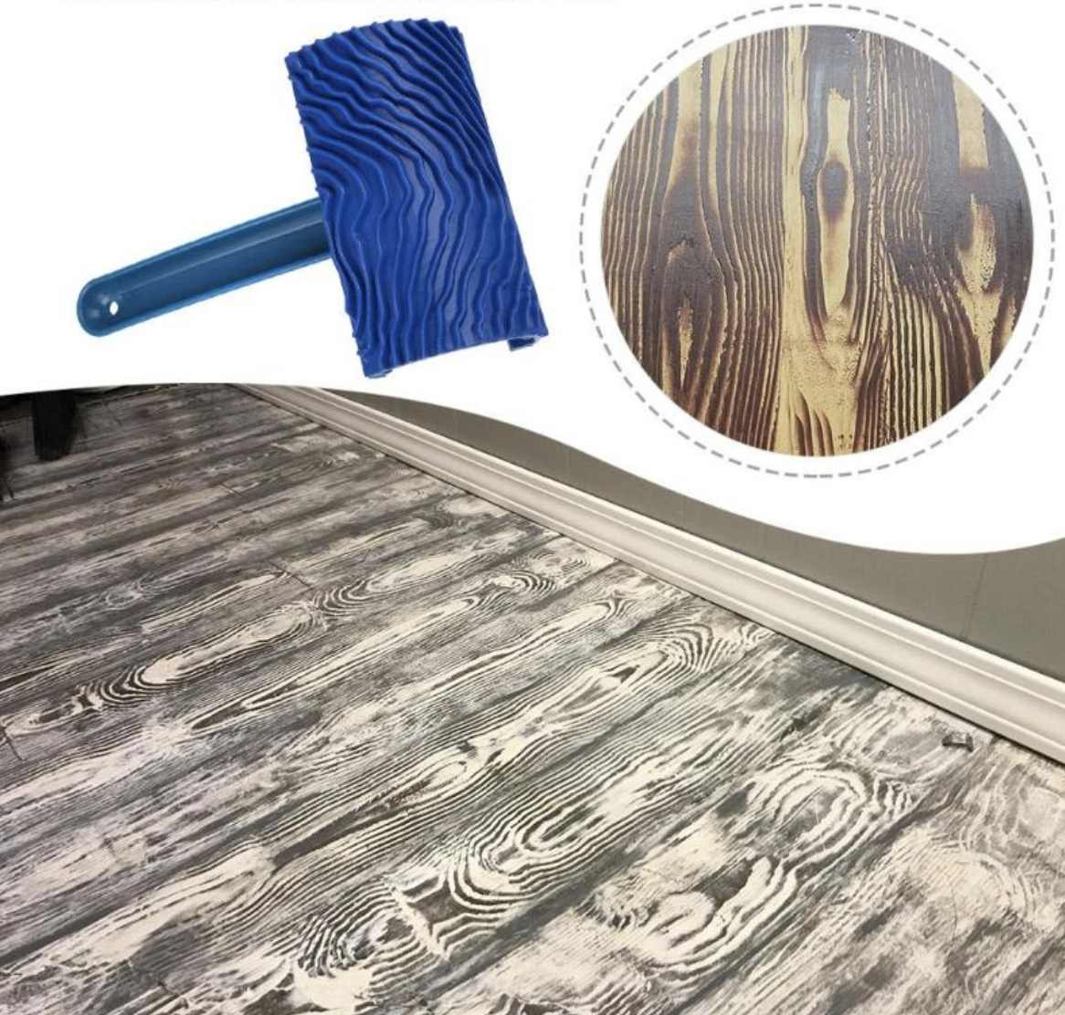Wood Grain Pattern Paint Roller® Best Gadget Store