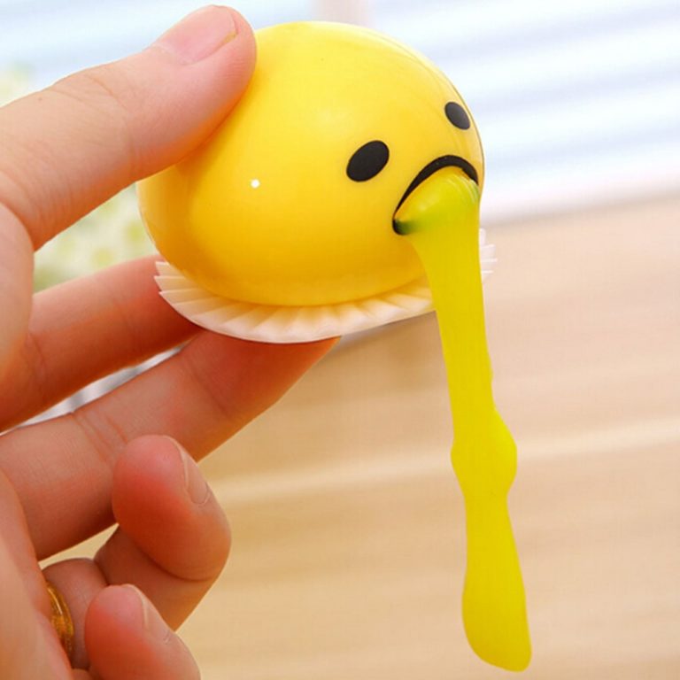 clear egg squishy