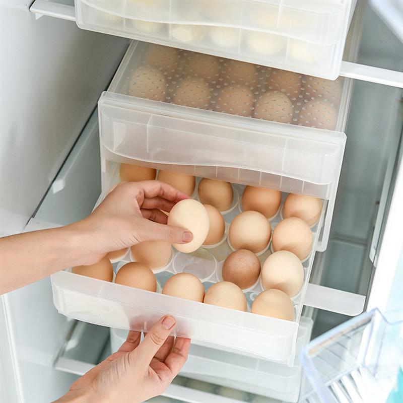 Doublelayer Egg Storage Box for Kitchen Accessories® Best Gadget Store