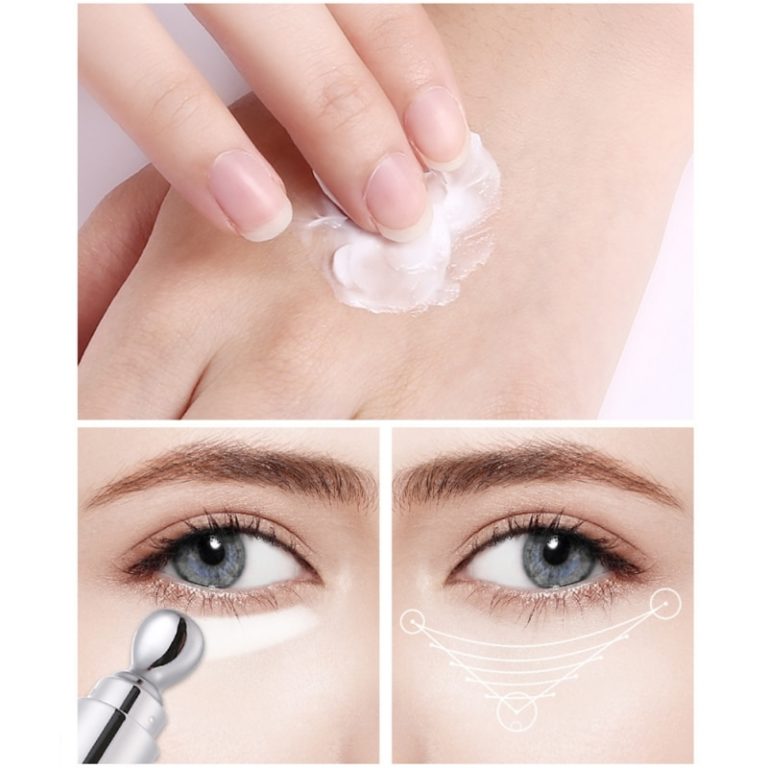 Electric Massager with Moisturizing & Firming Eye Cream® Best Gadget Store