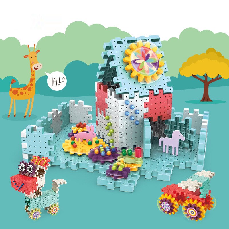 3d building set