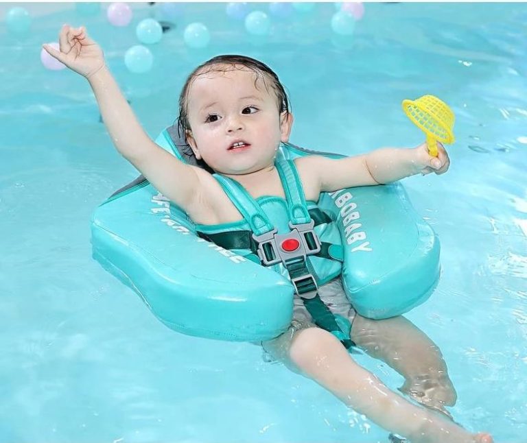 relaxing baby swimming float