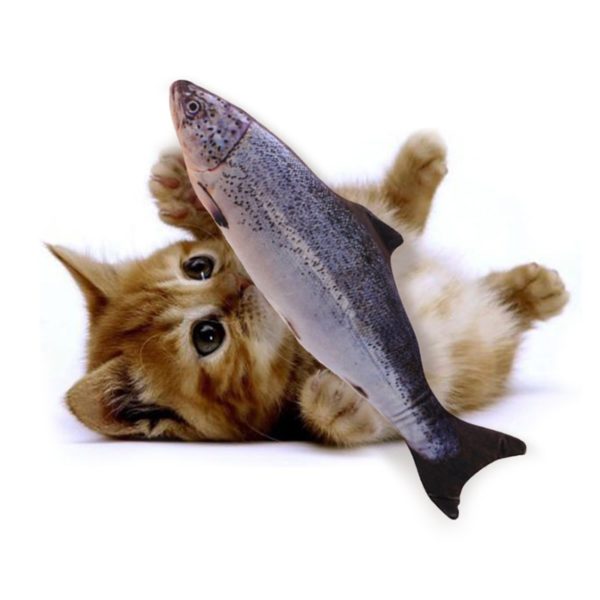 electric fish toy for cat