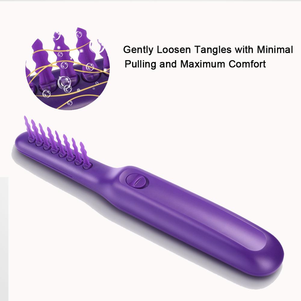 automatic hair detangler brush