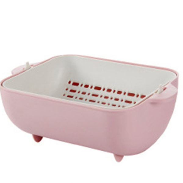 Double Layer Washing Drain Baskets for Kitchen Accessories®