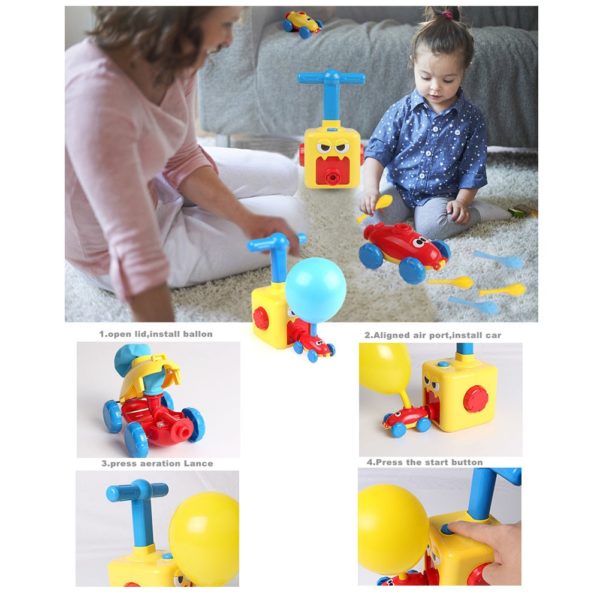 blow up balloon car toy