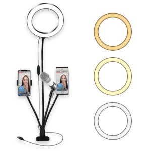 Selfie Ring Light with Phone Holder®