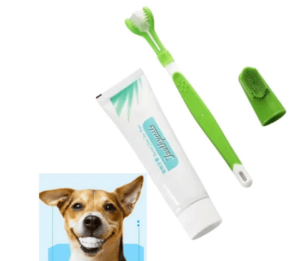 dog toothbrush set