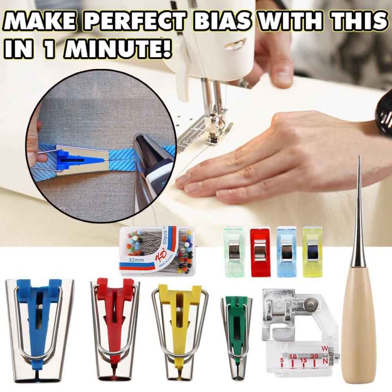 DIY Bias Tape Maker Kit® Best Gadget Store