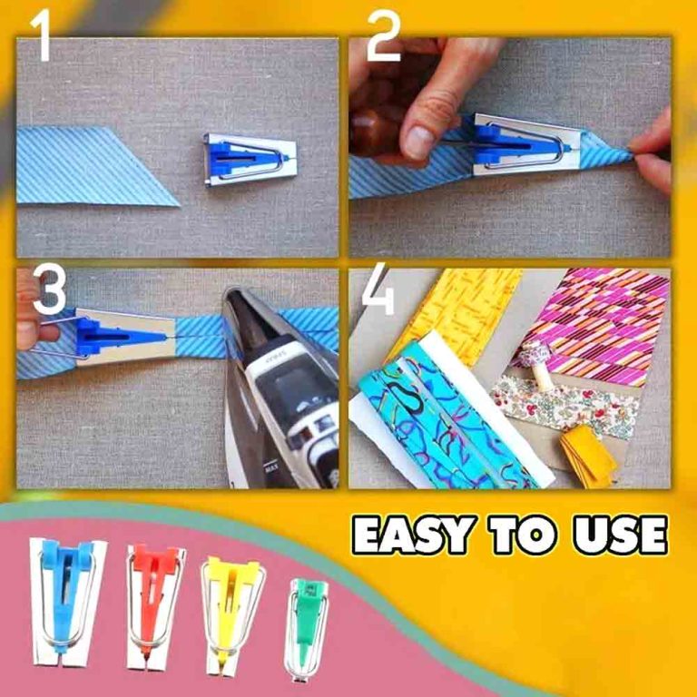 DIY Bias Tape Maker Kit® Best Gadget Store